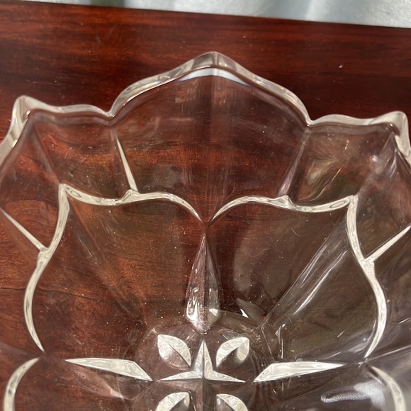 Vintage Waterford Crystal Marquis Collection Tulip Bowl 5" Lotus Shape - Picture 6 of 11